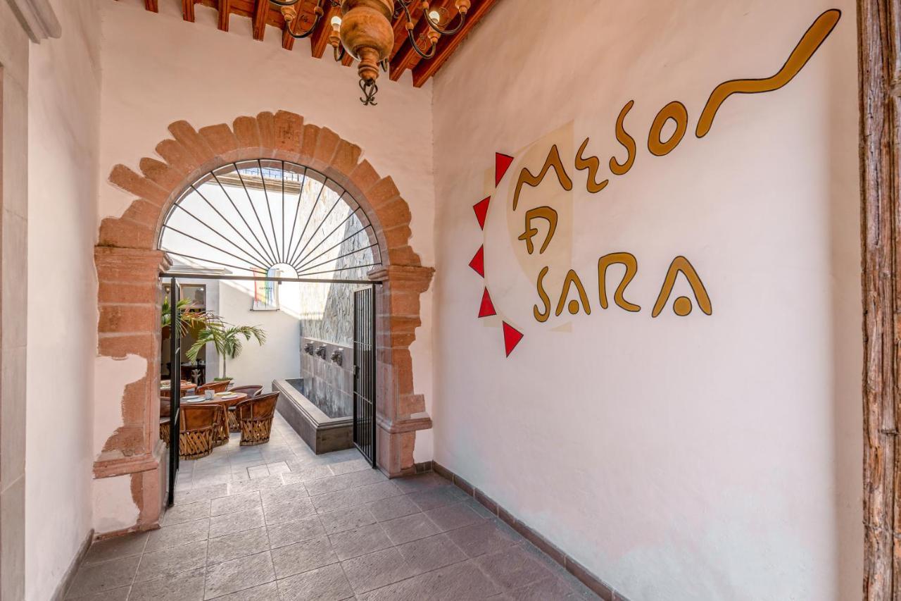 Hotel Meson De Sara Querétaro Exteriör bild
